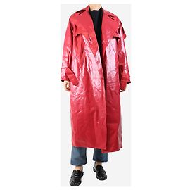 Ellery Oversize Trenchcoat in Pink Switchblade Sister Pink