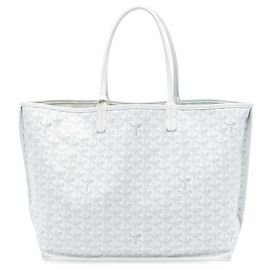 Goyard Anjou PM réversible en Goyardine blanche Blanc