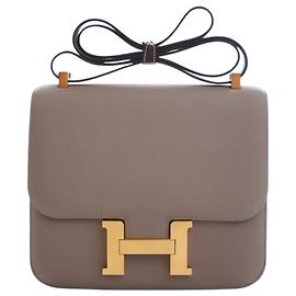 Hermès Constance 24 en Epsom marron Marron Taupe