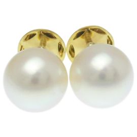 Boucles d'oreilles Tasaki Rebellion en or jaune 18K avec perle Autre