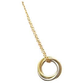 Collar Péndulo Sweet Trinity de Cartier Dorado