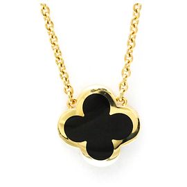 Collana Pure Alhambra Onyx Van Cleef & Arpels D'oro