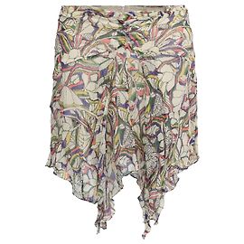 Falda Impresa Asimétrica Lienae en Seda Multicolor de Isabel Marant Multicolor