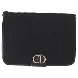 Christian Dior Vintage CD trotter Canvas Nero