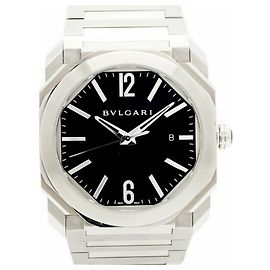 Bulgari Bvlgari Octo BGO41S Black Dial Men's Watch Other