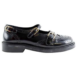Sandro Mocassins en cuir noirs Noir