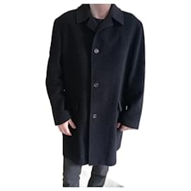 Corneliani-Size XL to XXL (check shoulders - 50 cm)-Black