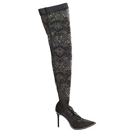 Alexander Wang Botas altas negras Negro