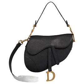 Borsa DIOR Saddle in Pelle Nera - 102988 Nero