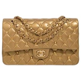 Bolso CHANEL Timeless/Classique en Cuero Dorado - 102985 Dorado