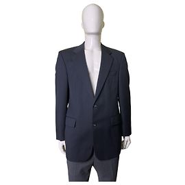 Yves Saint Laurent Black Wool Blazer Black