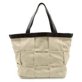 Bolsa Arco da Bottega Veneta Bege Cinza Castanho escuro
