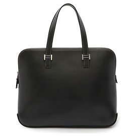 Hermès HERMES Escapeada Tote Bag Dark grey