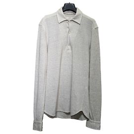 Autre Marque Polo 100% Capri de lino beige M Beige