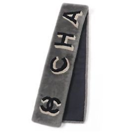 Stola in cashmere Mouton di Chanel Marrone