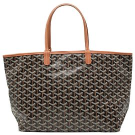 Goyard Black Goyardine Saint Louis PM Black
