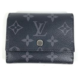 Billetera Victor Monogram Eclipse Louis Vuitton Negro Monograma