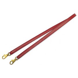 Hermès VINTAGE HERMES SHOULDER STRAP FOR KELLY BAG IN RED BOX LEATHER Red