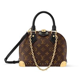 Louis Vuitton LV Alma Trunk BB monograma Castaño