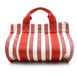 Borsa Tote Hermès Cannes PM Rosso Crudo