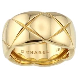 Chanel-Chanel Coco Crush 18K Yellow Gold Band Ring-Other
