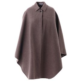 Autre Marque Dušan Wollponcho Taupebraun Braun Andere