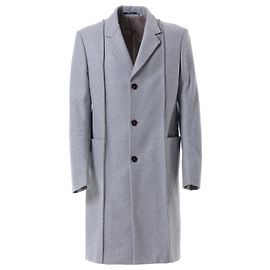 Maison Martin Margiela Wool Overcoat Grey