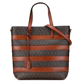 Saint Laurent Le Monogram Toy Shopping Tote/Shoulder Bag Brown