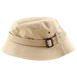Chapéu Burberry de algodão bege Bege