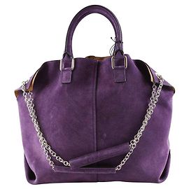 Barbara Bui Cabas en daim violet Violet