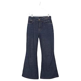 Chloé Jeans bootcut de algodón azul Azul