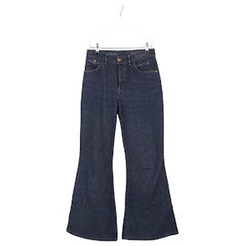 Chloé Jeans bootcut in cotone blu Blu