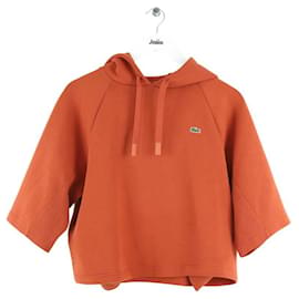 Lacoste Brauner Baumwollpullover Braun