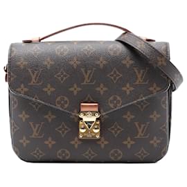 Louis Vuitton-Pochette Metis Monograma Marrom Louis Vuitton-Marrom