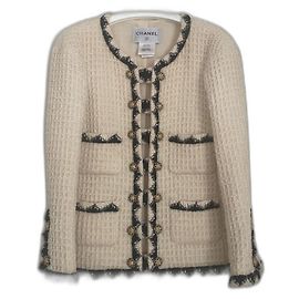 Chanel 2015P Paris-Salzburg Jacket White