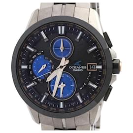 Autre Marque Casio Oceanus Manta 10th Anniversary Solar Titanium Watch Other