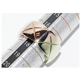 Chanel-Chanel Coco Crush Ring K18 Beige Gold-Brown,Beige