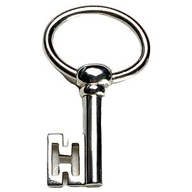 Porte clés Hermès Argent neuf boite et bolduc Argenté