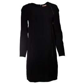 Robe noire Cacharel avec des zips Noir