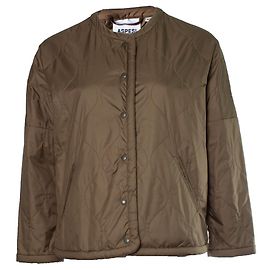 Aspesi quilted green coat Green