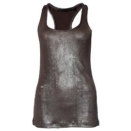 Victoria Beckham Metallic tank top Metallic