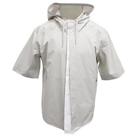 Hermès Short Sleeve Jacket in Grey Cotton Grey