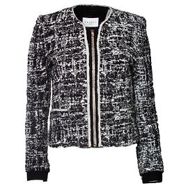 Giacca Sandro in bianco e nero Nero