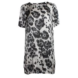 Stella Mc Cartney Robe T-shirt léopard Stella McCartney Gris