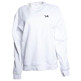 Pull blanc à col rond Calvin Klein Blanc