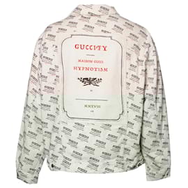 Gucci-Gucci Maison de L’ amour denim jacket-White