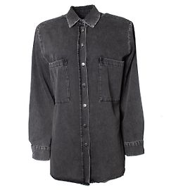 Camicia stonewash pampelo IRO Grigio