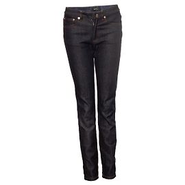 APC blue jeans with orange stitching Blue
