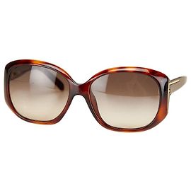 Óculos de sol Fendi Zucca Marrom