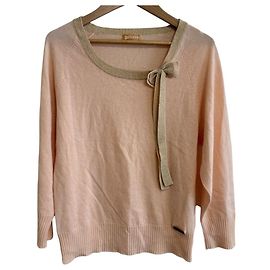 Autre Marque Top en mélange de cachemire John Galliano Rose